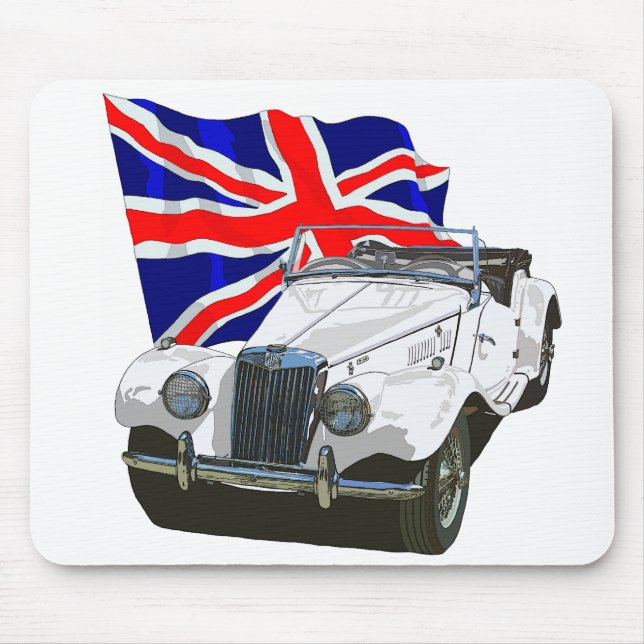 Vit MG TF Musmatta (Framsidan)