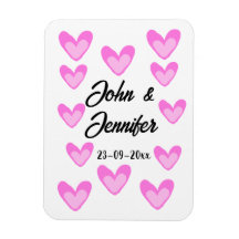 vit, minimal text stil bröllop-pinkhjärta