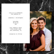 Vit minimalistisk avant-gardistisk foto på baksida