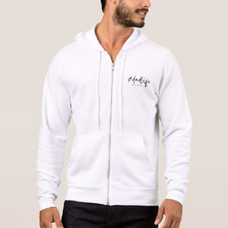 Vit minimalistisk Dadlife till pappa fars dag T Shirt