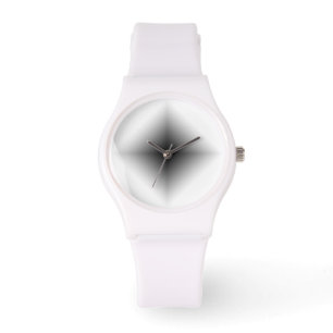Vit minimalistisk elegant - modernt Unisex Armbandsur
