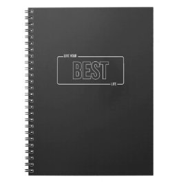 Vit, minimalistisk, liva din bästa bärbara dator anteckningsbok