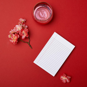 Vit, minimalistisk skrivning av kollegiets regler post-it block