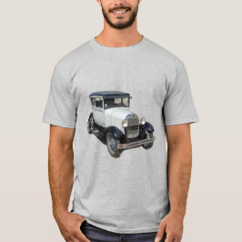 Vit modell A-skjorta T Shirt