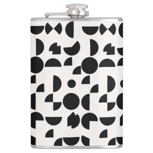 Vit modern Elegant Geometric Tribal Fickplunta