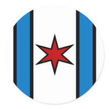 Vit Modern Shield Circle Sticker