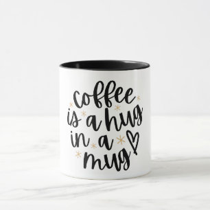 Vit mugg med estetisk design