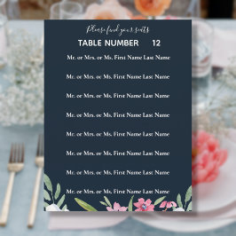 Vit Narciss på Marinbrudstolsplanscher