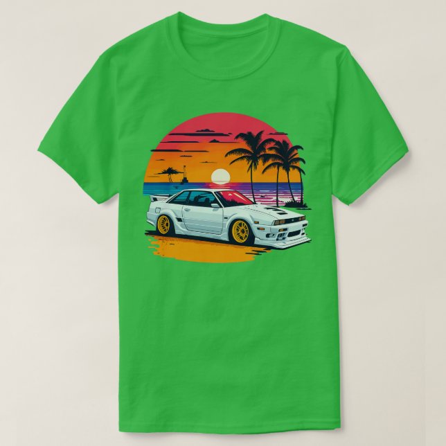 Vit nissskyltingr t shirt (Design framsida)