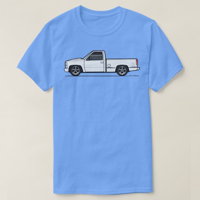 Vit OBS Stepside T Shirt (Design framsida)