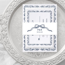 Vit och blå | Chic Coquette-slöja med monogram