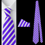 Vit och blå, rand Abstrakt Mönster Neck Tie Slips<br><div class="desc">Vit och blå rand Abstrakt Mönster Neck Tie.</div>