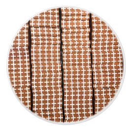 Vit och brun Abstrakt Knopp