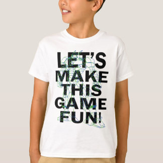 Vit och grön linjekonst T-shirt design