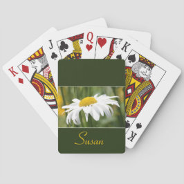 Vit och Grönt Casinokort