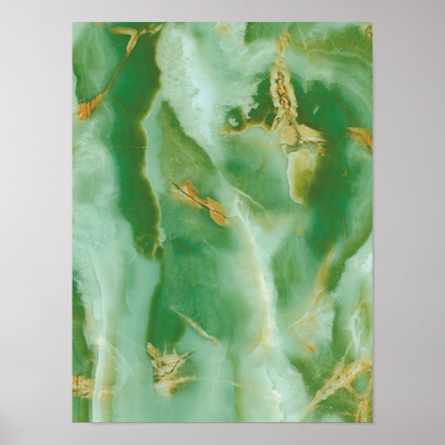 Vit och grönt struktur poster (Framsidan)