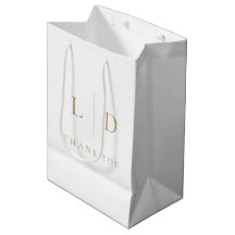 Vit och guld elegant minimalistisk monogram bröllo