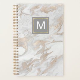 Vit och Guld MarLED Planner