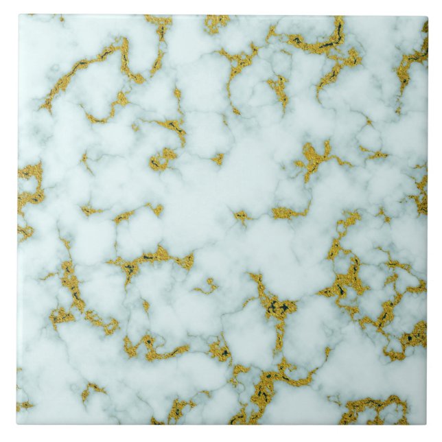 Vit och Guld Veed Marble| Keramiska plattor av Anp Kakelplatta (Framsidan)