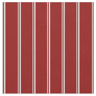 Vit och Mörk Röd Färgad, lind/stripe Mönster Tyg
