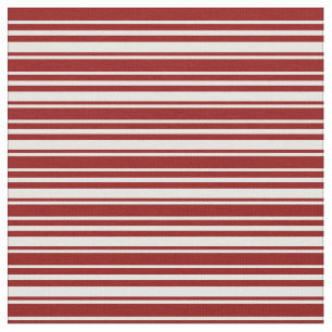 Vit och Mörk Röd Färgad, stripe Mönster Tyg