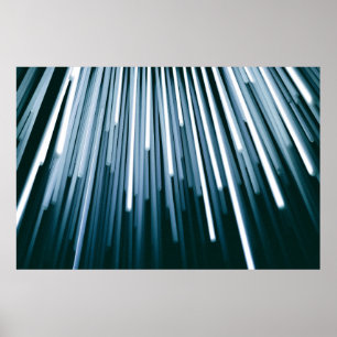 Vit och svart digital poster