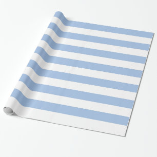 Vit och tänder - slösa randigt slående in pappe presentpapper