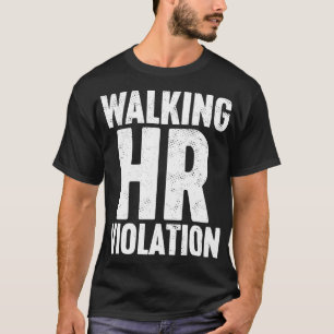 Vit om kränkning av de mänskliga rättigheterna t shirt