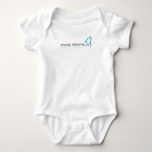 Vit Onzie, logotyp med den främre slogan T Shirt