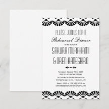 Vit orientalisk konst Deco-Stil repetitionsmiddag