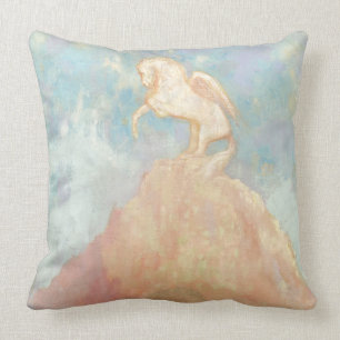 Vit Pegasus, c.1908 (olja på duk) Kudde