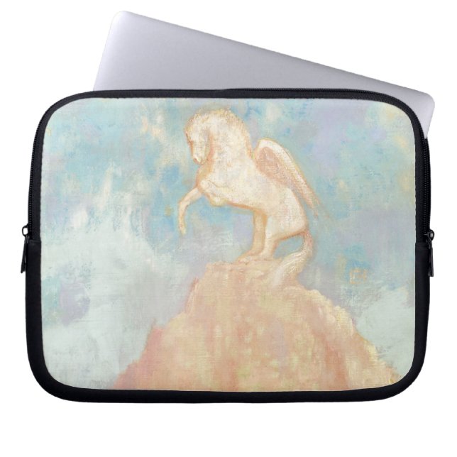 Vit Pegasus, c.1908 (olja på kanfas) Laptop Sleeve (Framsidan)