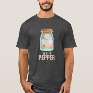 Vit peppar krydda smak matlagning pojke t shirt