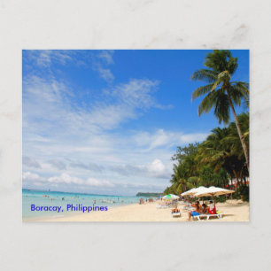 Vit persika, Boracay-vykort Vykort
