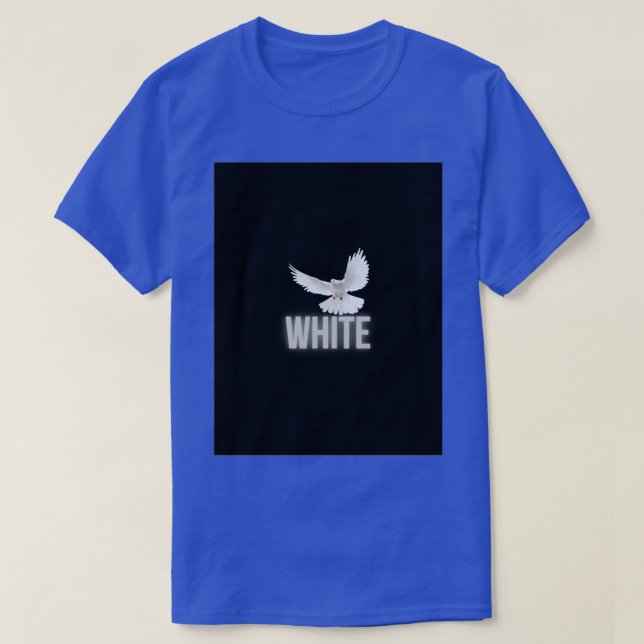 Vit Pigeon 7 T Shirt (Design framsida)