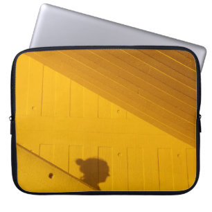 Vit plastpanel laptop fodral