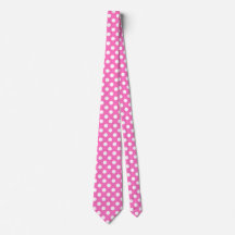 Vit polka dots på rosa