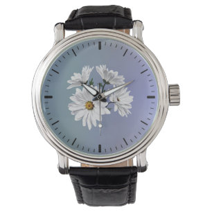 Vit prästkrage armbandsur