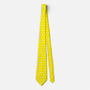 vit prickad gult slips