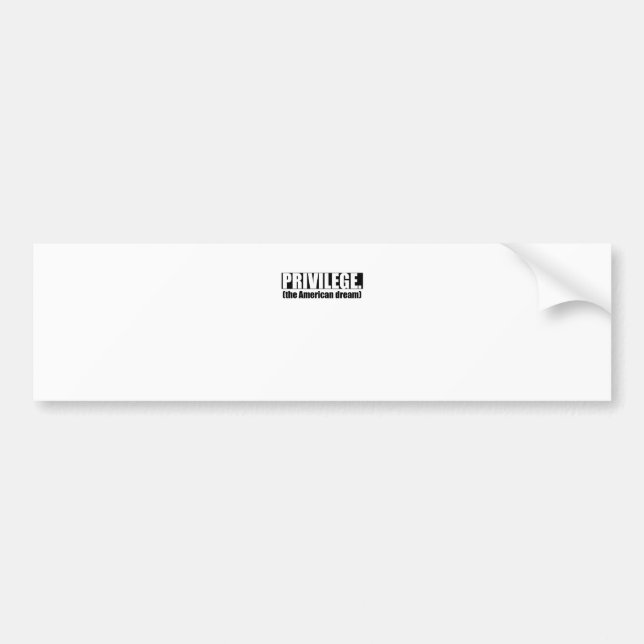 Vit privilegierar bildekal (Framsidan)