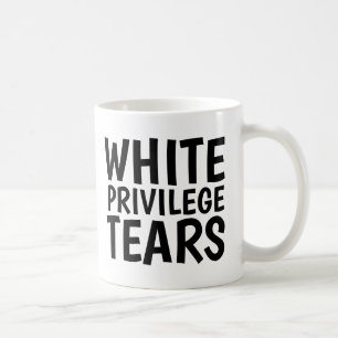VIT PRIVILEGIERAR TÅRARkaffe koppar