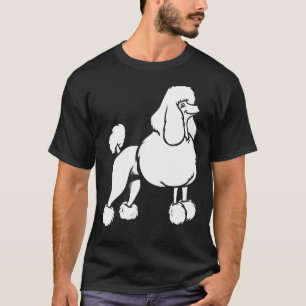 vit pudel-design t shirt
