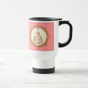Vit Pudel Marie Antoinette Ornate Art Resemugg