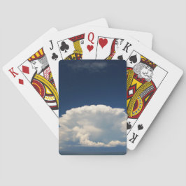 Vit Puffig Moln Casinokort