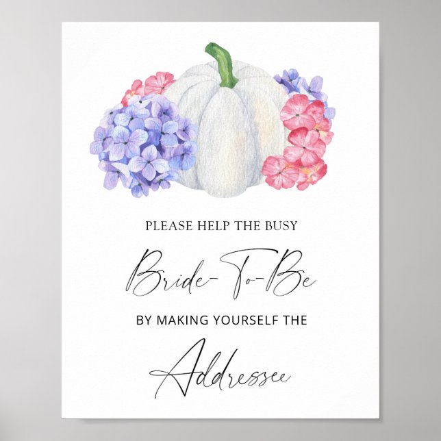 Vit pumpa - hjälp den upptagna bruden  poster (Framsidan)