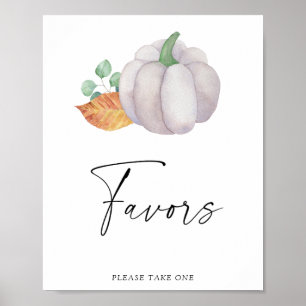 Vit pumpa - Poster favoriter