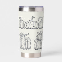 Vit Pumpkin Thermal Tumbler