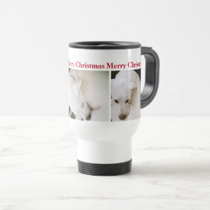 Vit Puppy-Hund, vacker Polar Resemugg
