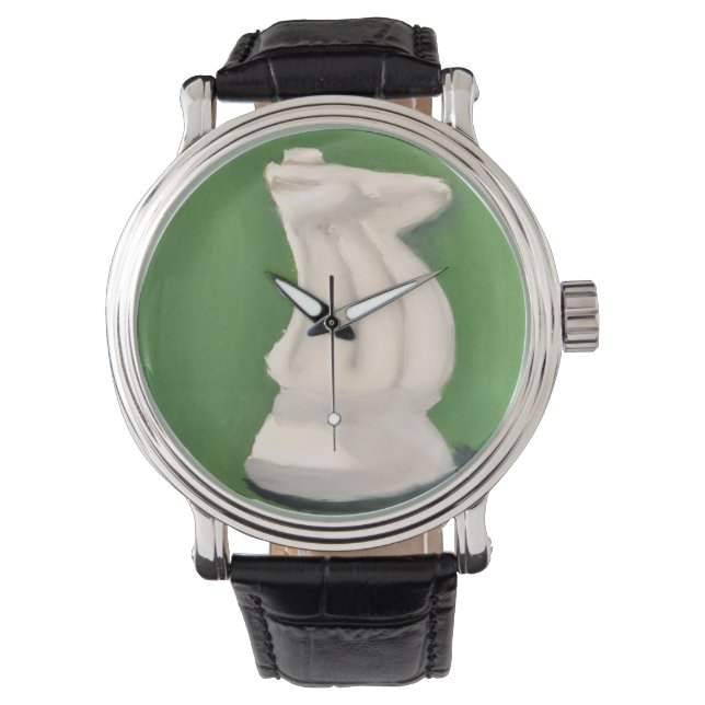 Vit riddare armbandsur (Framsida)