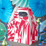 Vit Röd Abstrakt Illusion Modern Förmånslåda Presentaskar<br><div class="desc">Vit Röd Abstrakt Illusionspresentlåda – Modern geometrisk konst,  jul-,  födelsedags- & bröllopsgåvaidé,  högtidskonst,  vinterdekor för hemmet</div>